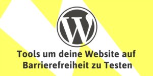 WordPress Barrierefrei